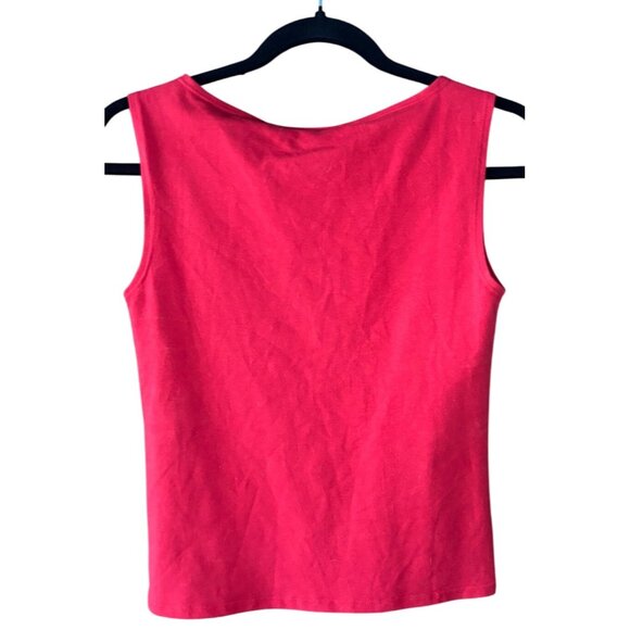 Reformation Tank Top in Lipstick, Size S New With Tags Minimalistically Classic - Picture 10 of 11